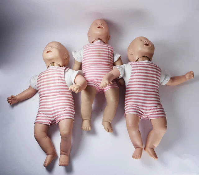3 LAERDAL BABY ANNE Infant Manikin CPR EMS EMT Training Nursing+ Access & Bag 3 LAERDAL BABY ANNE Infant Manikin CPR EMS EMT Training Nursing+ Access & Bag