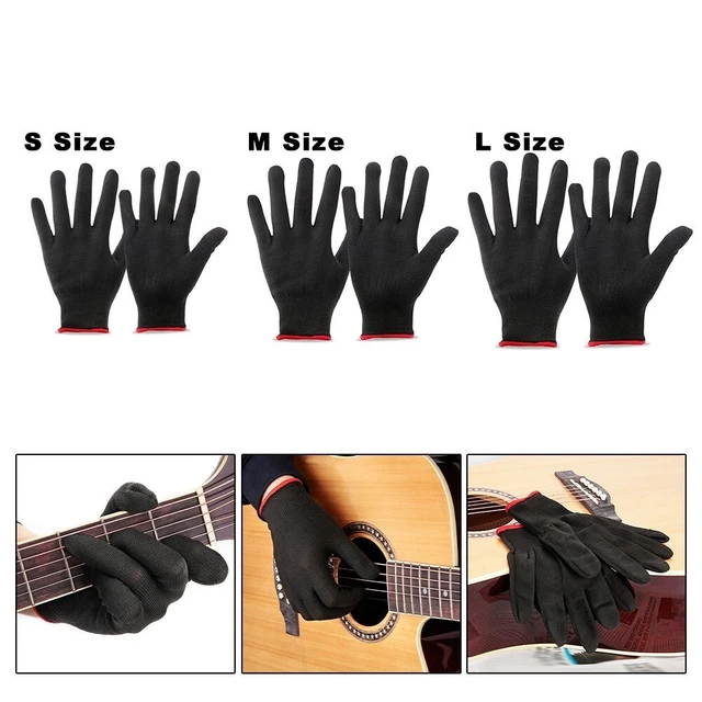 10 Protections Doigts Silicone + 5 Médiators Guitare - Antidérapants, Transparents, Pour Musiciens