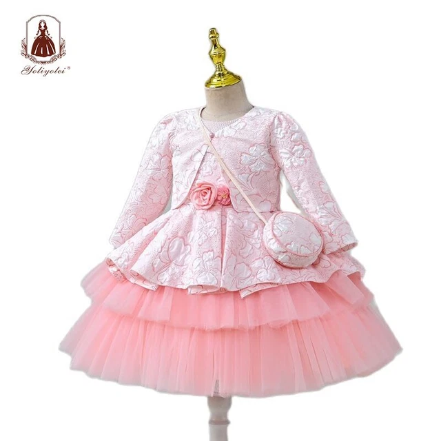 Abiti Giacca Cappotti Abbigliamento Bambina Bambina Bambini Abbigliamento con Piccola Borsa