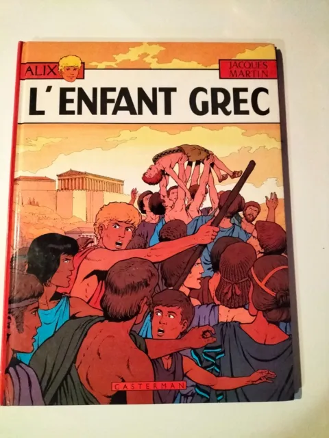 Bd Reedition Alix L Enfant Grec Par Jacques Martin (V3)