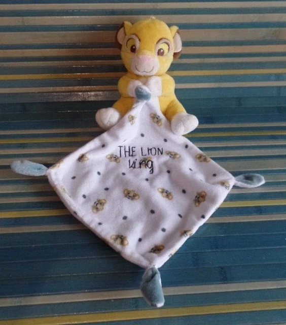 S11P / DOUDOU roi lion simba the lion king mouchoir blanc DISNEY NICOTOY EUR 21,90 - PicClick FR