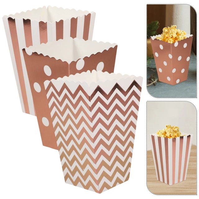 48 Pièces Boîtes De Pop-Corn Boîte De Pop-Corn Tasses À Frites Sacs De 48 Pièces Boîtes De Pop-Corn Boîte De Pop-Corn Tasses À Frites Sacs De