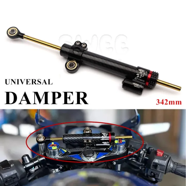 Motorcycle Steering Damper Stabilizer Bracket Mounting Kits CNC For Universal