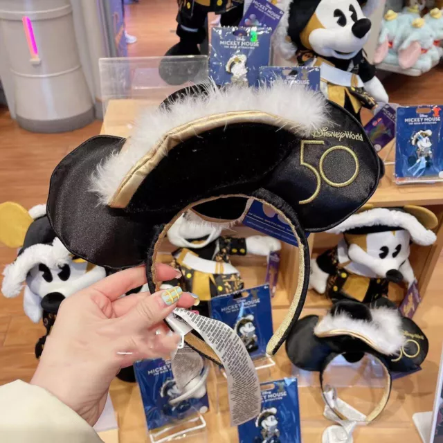 UK Disney Park Mickey Ears Headband the Main Attraction Pirates of the Caribbean