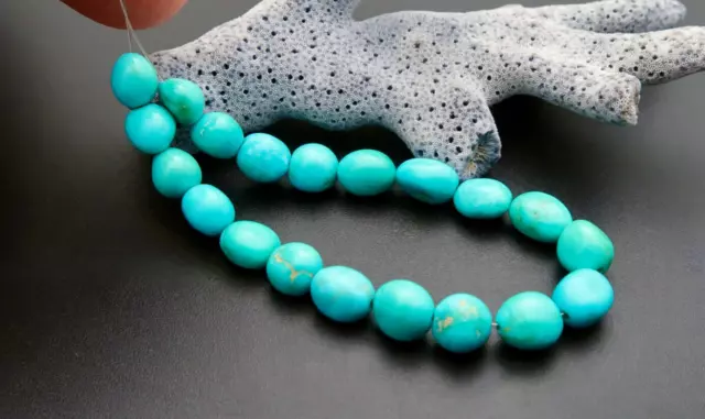 All New Rare Color Sleeping Beauty Turquoise Untreated Beads-Bright Green & Blue