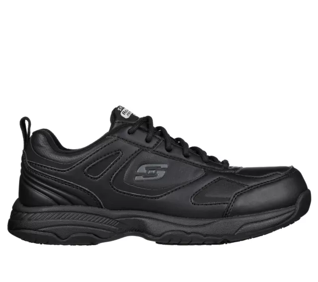 Skechers Mens Work Relaxed Fit Dighton Slip Resistant Shoes WIDE Width Size US