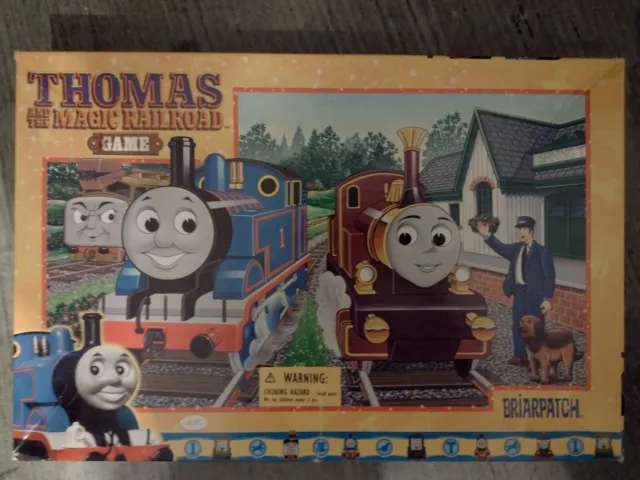 THOMAS AND THE Magic Railroad Board Game 100% Complete 2000 Excellent ...