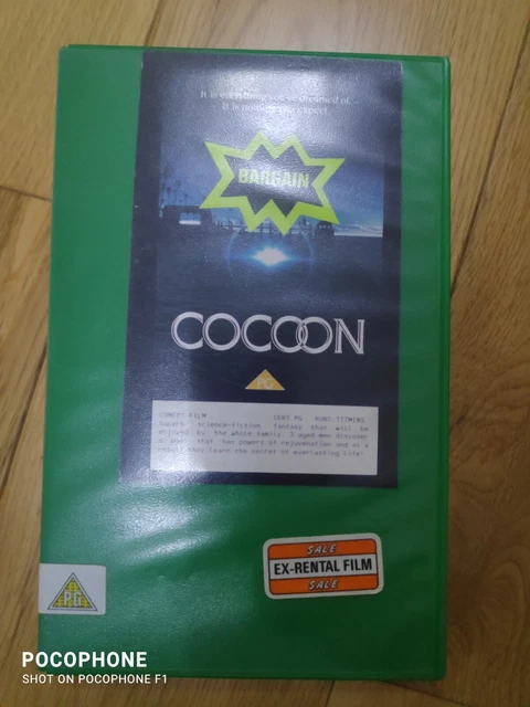 COCOON 1985 EX Rental VHS £9.99 - PicClick UK