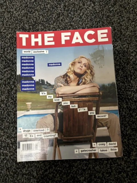 the face magazine Madonna Vol3 Issue 43 2000