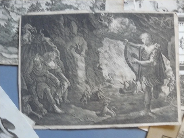 22 gravures 17eme et 18eme a restaurer 6
