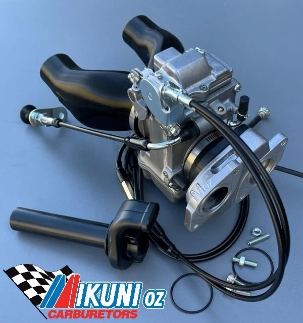 Yamaha Kick Start TT XT600 Mikuni TM42 Flatslide Pumper Single Carb Conversion