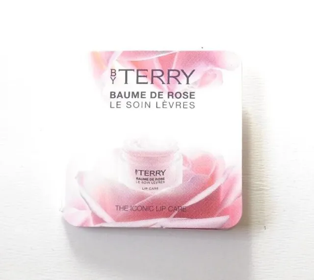 By Terry Baume De Rose Lip Care Lip Balm 0.2g Sample New Sealed