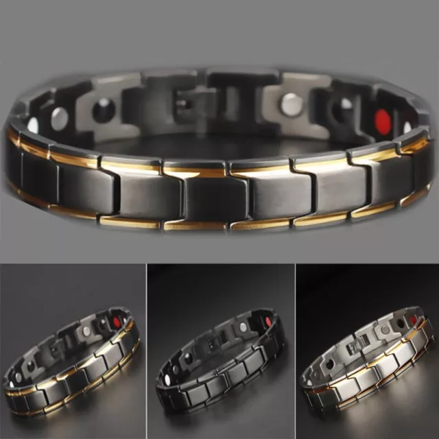 Copper Magnetic Bracelet Energy Healing Therapy Arthritis Pain Relief Men Women