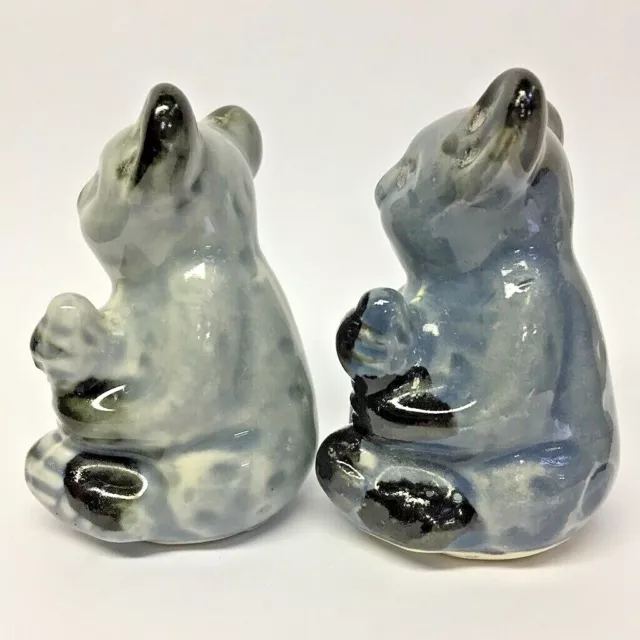 Darbyshire Pottery Koala Salt and Pepper Shakers 6.5 cm Pair Vintage Australian 3