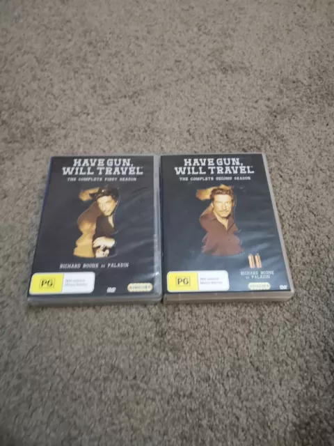 Have Gun, Will Travel Season 1 & 2 Region 4 DVD