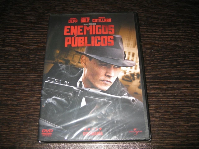 PUBLIC ENEMIES DVD Johnny Depp Christian Bale Sealed New £24.92 ...