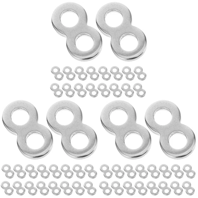 300 PCS TABLE Top Fasteners Stainless Steel Tabletop Fasteners Desktop