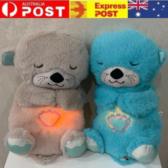 Fisher Price Baby Musical Breathing Snuggle Koala Plush Soothing
