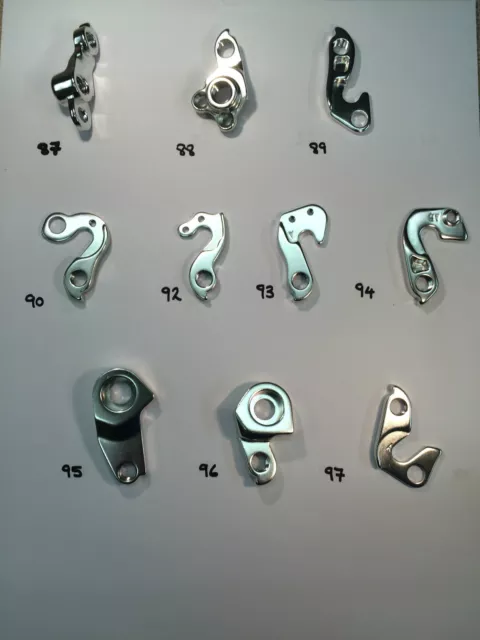 Various Rear Gear Mech Derailleur Hanger Drop out as listed in description 87-97