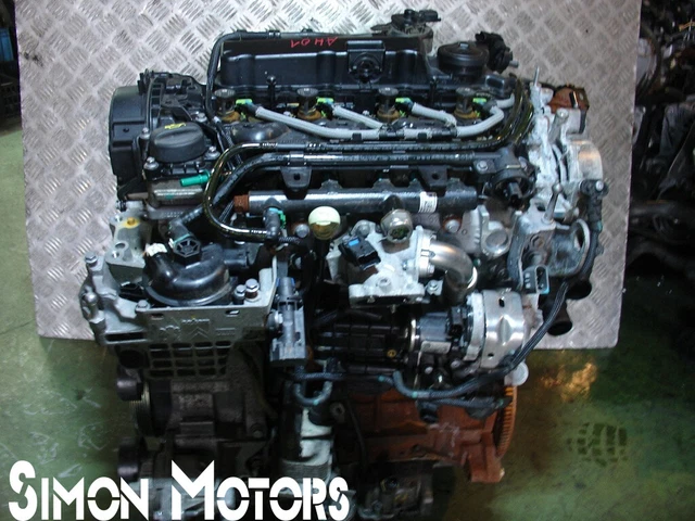 MOTEUR MOTEUR MOTEUR CITROEN PEUGEOT OPEL DW10F 2.0 BlueHdi 58.000km ...