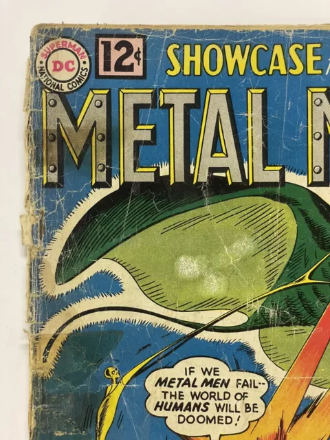 Showcase #37. April 1962. Dc. Pr. 1St Appearance Of The Metal Men! 2