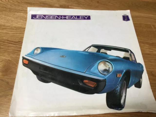 jensen healey brochure fold out type…used item..