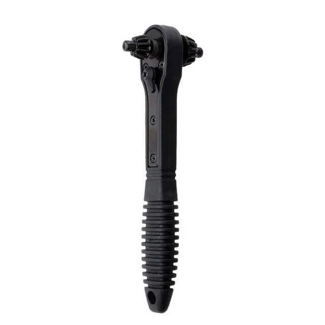 Clé à Mandrin Universelle 4 En 1 - Compatible Avec La Plupart Des Perceuses - Acier - Noir - Pour Serrer/desserrer