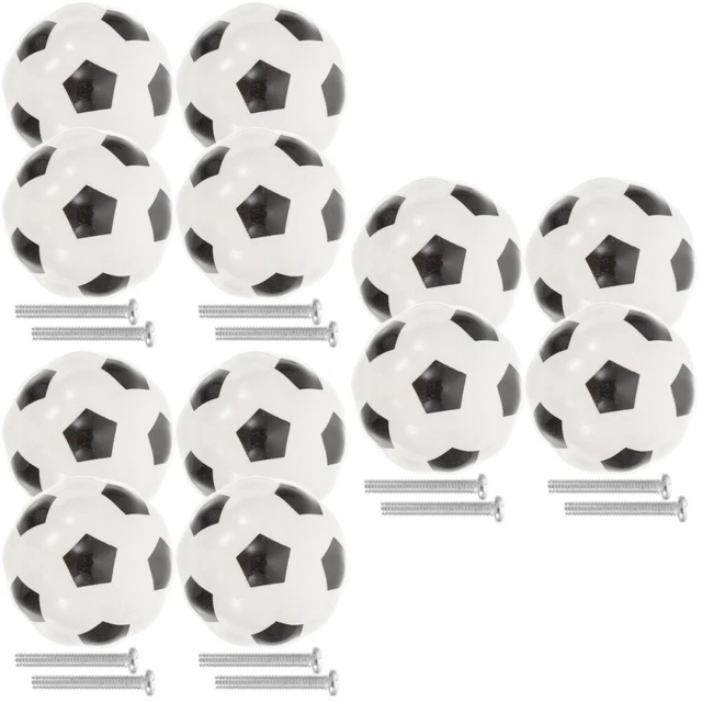12 Pcs Porte D'armoire De Dessin Animé Basket-ball Cuivre Enfant Poignées