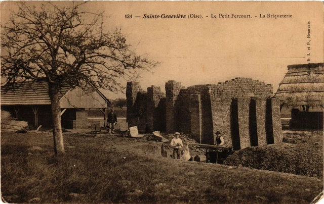 CPA Ste-GENEVIEVE - Le Petit Fercourt - La Briqueterie (259445)