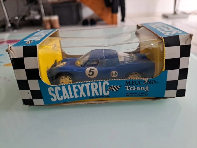 Circuit électrique Slot Scalectric C/67 Lotus – Boîte D'origine, Fonctionne