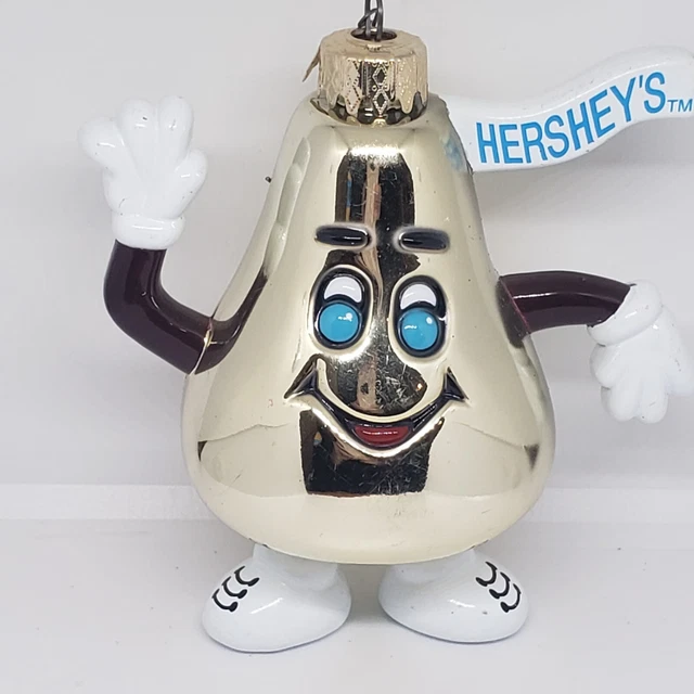 HERSHEYS CHOCOLATE KISS Christmas Ornament Original Chocolate Factory