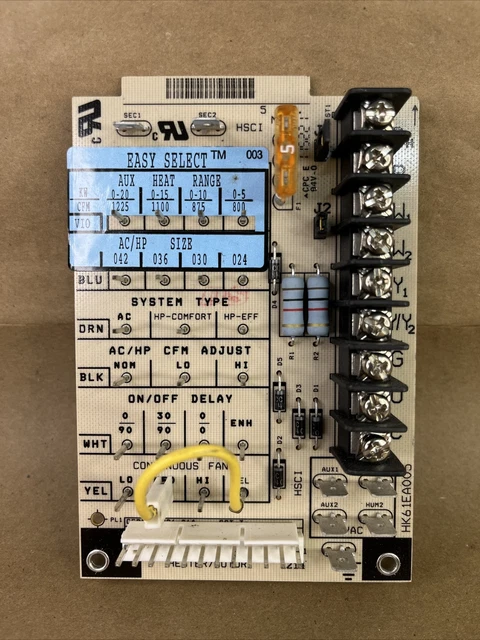 Carrier Bryant Payne HK61EA005 Easy Select Control Circuit Board