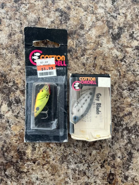 COTTON CORDELL GAY Blade Metal Lure Lures $1.50 - PicClick