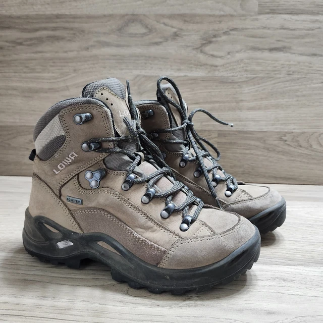 Scarponcini Lowa GTX Donna 38 - Impermeabili In Gore-Tex, Pelle Nabuk, Suola Gomma