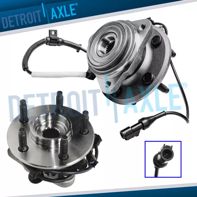 4WD Pair Front Wheel Hub Bearings for Ford Explorer Ranger Mercury Mountaineer