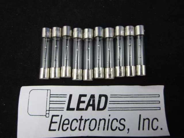 10x MDL 2-1/2 MDL 2.5A ,31302.5 6MM X 30MM SLO-BLO 2 1/2-AMP 2.5-AMP GLASS FUSE