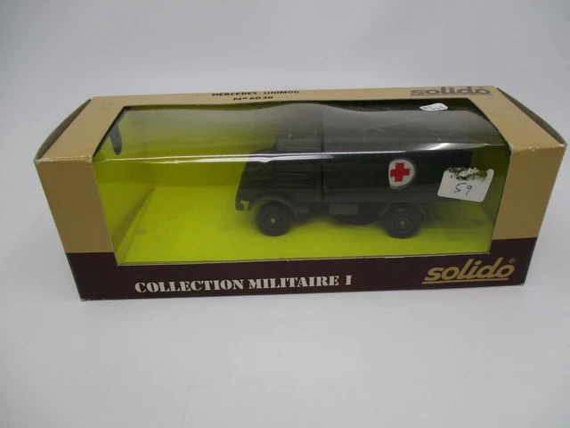 Solido Militaire Armée SB 1/50 - Mercedes Unimog UN