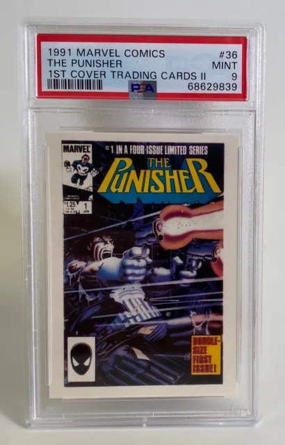 The Punisher #36 - 1991 Marvel Comics 1St Covers Series Ii - Psa Graded 9 Mint