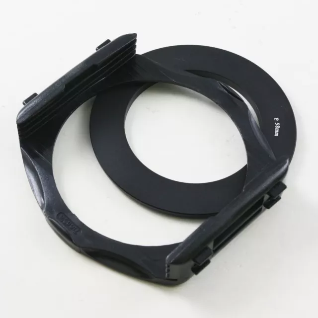 Quadrat Filter Filterhalter + 52mm Adapter Ring für Cokin P Serie Farbfilter