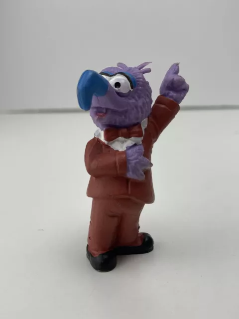 Vintage 1978 SCHLEICH Sesame Street Jim Henson Muppets 2'' Gonzo PVC Figure