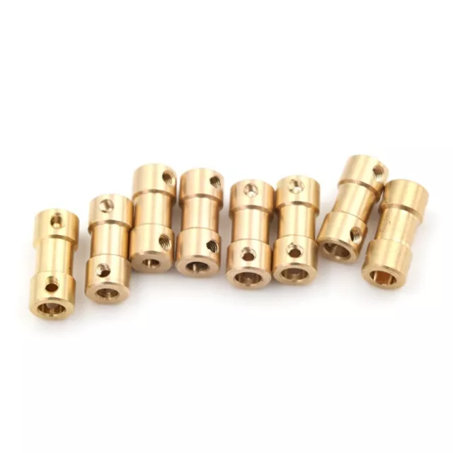 2/2.3 /3 /3.17/4/5 / 6mm Coupler Laiton Accouplement Joint for RC Bateau Car