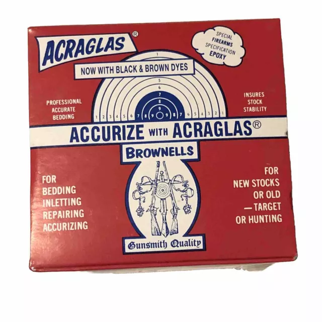 Brownell's Acraglas Bedding to Strengthen the Wood to Improve Shooting Accuracy