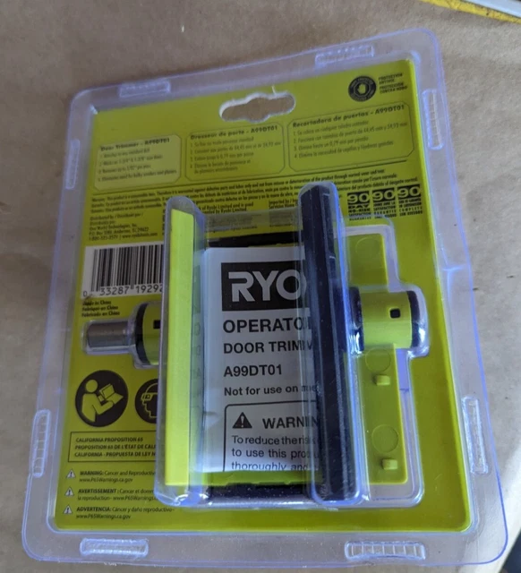 RYOBI A99DT01 WOOD Door Trimmer (Tool Only) 0907c £11.62 PicClick UK