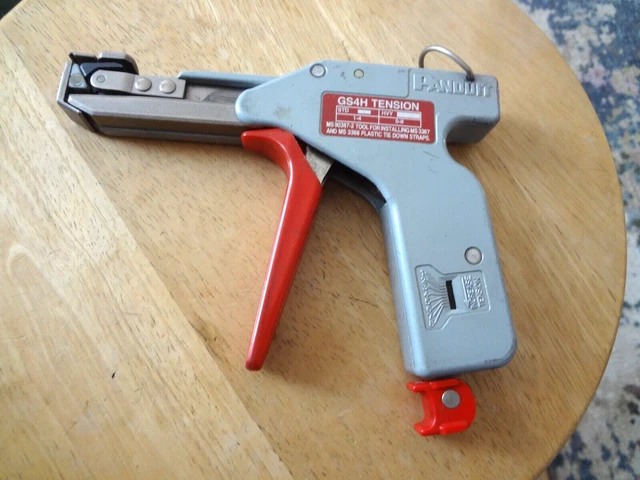 Panduit GS4H Large Cable Zip Tie Gun Great Preowned Condition Works  USA