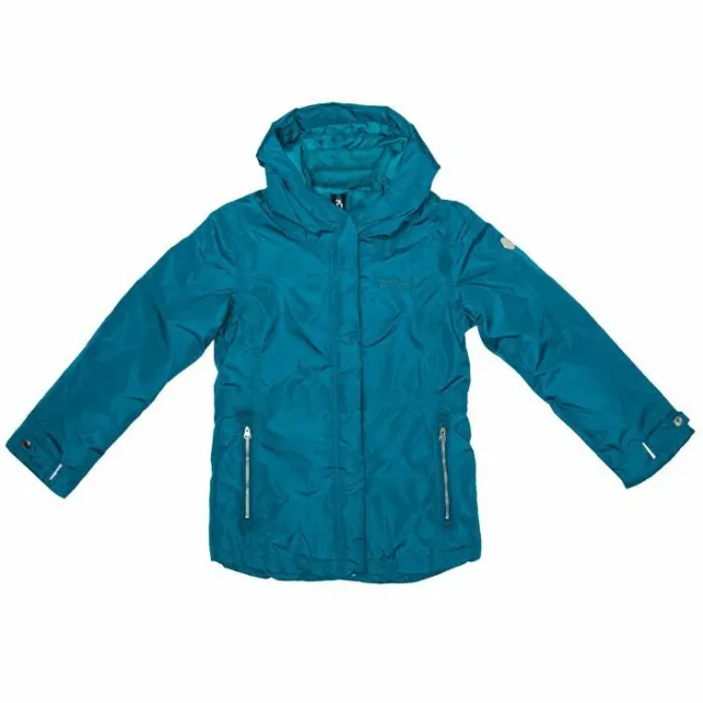Girl's Regatta Junior Benazira Waterproof Insulated Jacket in Turquoise