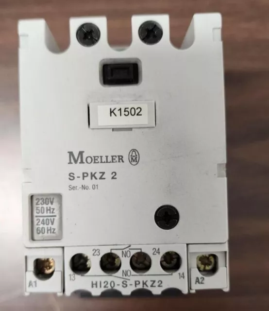 Applicable for MOELLER contactor module. S/HI20-S-PKZ2 USED