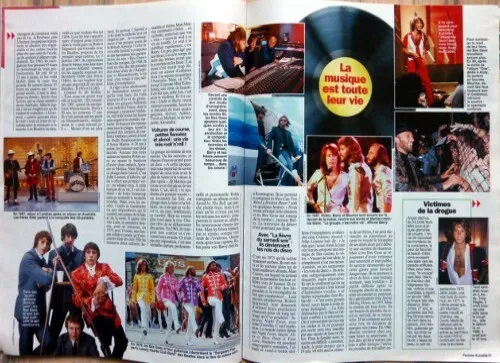 French magazine 1996: THE BEE GEES_CHRISTINE BRAVO 3