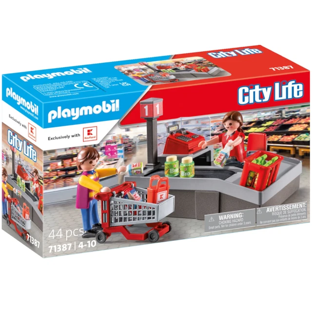 PLAYMOBIL 71387 City Life tierra de compra caja cinta