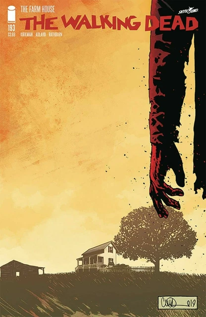 THE WALKING DEAD 193 1st PRINT THE FARMHOUSE ROBERT KIRKMAN FINAL ISSUE HOT! NM
