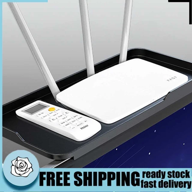 Portarack di archiviazione cuscinetto robusto router organizzatore organizzatore home office